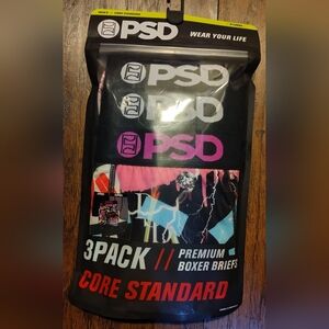 PSD 3 Pack Premium Boxer Briefs Core Standard Men's